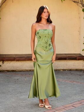 Cider | Dresses | Cider Black Sheath Maxi Dress Square Neck Sleeveless